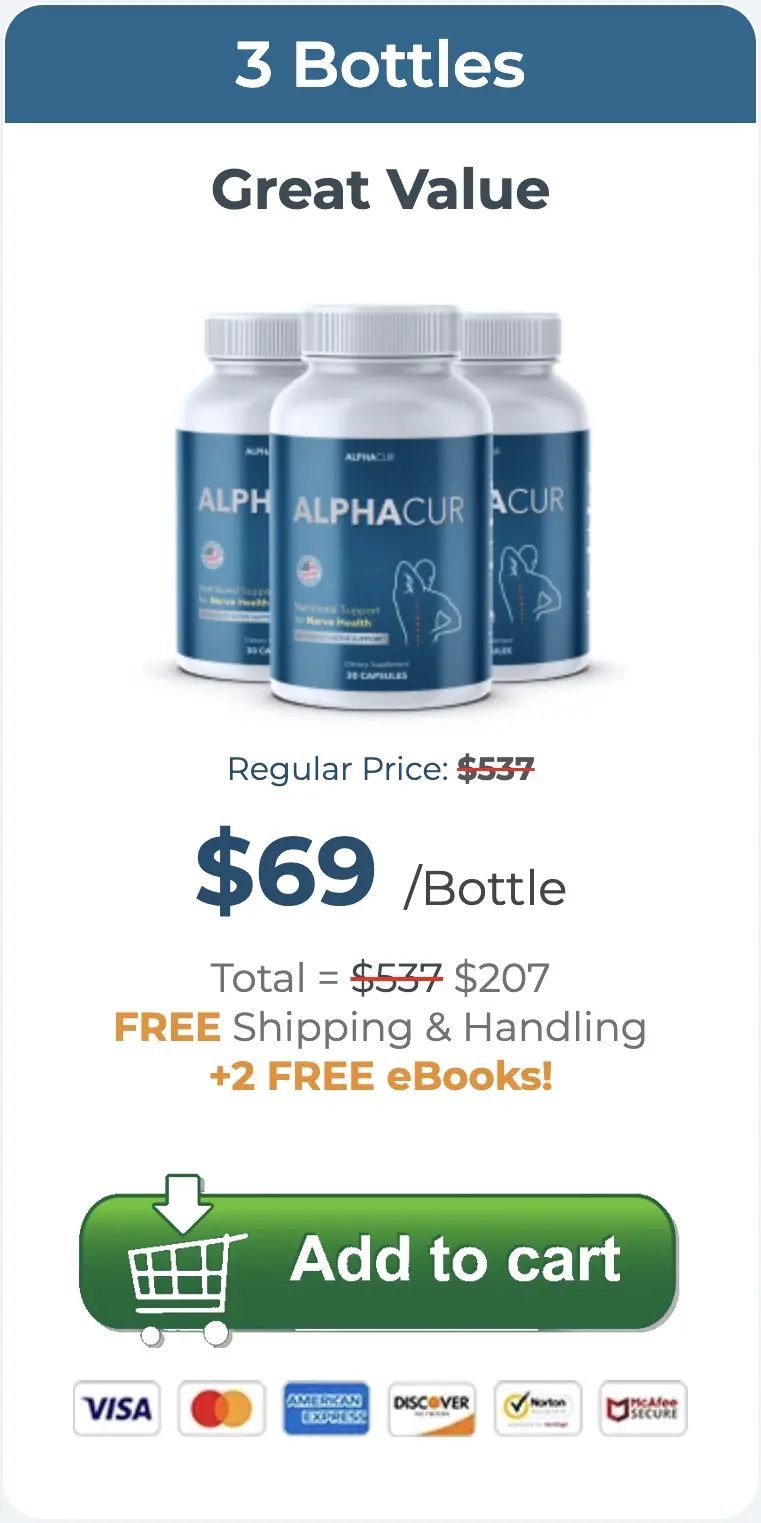 AlphaCur 3 Bottle Price